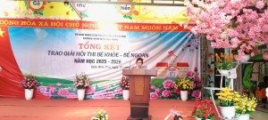 Xúc cảm người lái đò trường Mầm non Hoa Hồng khi “ Một chuyến đò sang sông” năm học 2025 – 2026