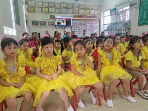 Phân hiệu Hoa Hồng, trường MN 7/5 tưng bừng trong Lễ Khai giảng năm học mới!