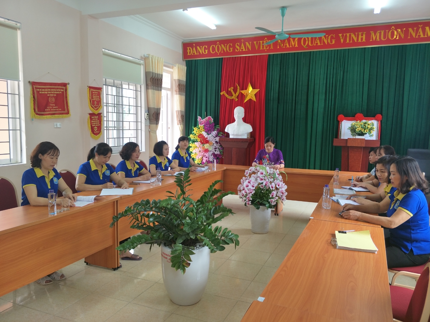 Hình ảnh triển khai kế hoạch công tác phổ cập