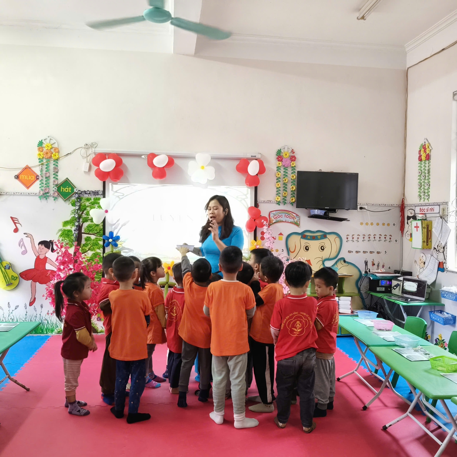 TRƯỜNG MẦM NON HOA HỒNG TỔ CHỨC THÀNH CÔNG HỘI THI GIÁO VIÊN DẠY GIỎI CẤP TRƯỜNG NĂM HỌC 2025 – 2026